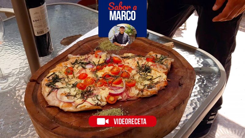 Malaya de cerdo a la pizza
